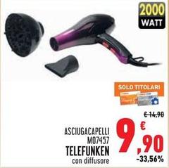 Telefunken - Asciugacapelli M07457