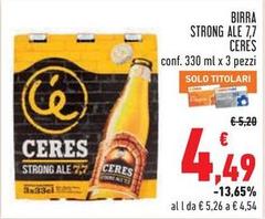 Ceres - Birra Strong Ale 7,7