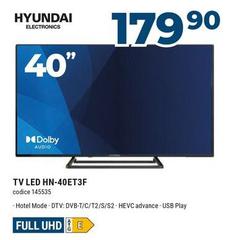 Hyundai - Tv Led HN-40ET3F
