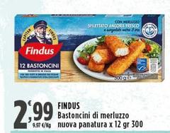 Findus - Bastoncini Di Merluzzo Nuova Panatura