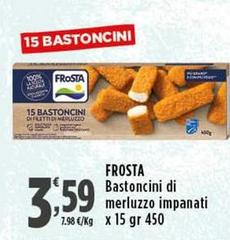 Frosta - Bastoncini Di Merluzzo Impanati