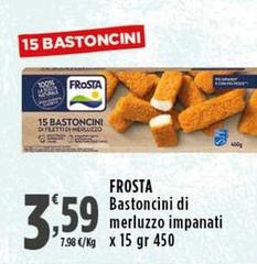 Frosta - Bastoncini Di Merluzzo Impanati