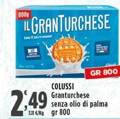 Colussi - Granturchese Senza Olio Di Palma