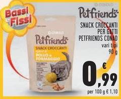 Bassi - Petfriends Snack Croccanti Per Gatti