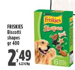 Friskies - Biscotti Shapes