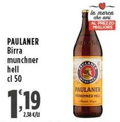 Paulaner - Birra Munchner Hell