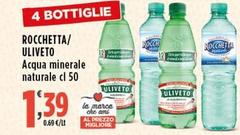 Rocchetta/Uliveto - Acqua Minerale Naturale