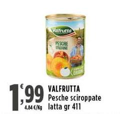 Valfrutta - Pesche Sciroppate