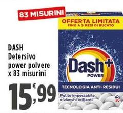 Dash - Detersivo Power Polvere