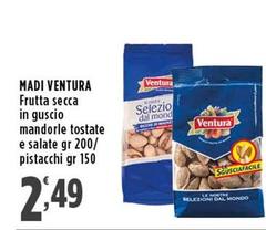 Madi ventura - Frutta Secca In Guscio Mandorle Tostate E Salate