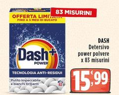 Dash - Detersivo Power Polvere