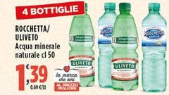 Rocchetta/Uliveto - Acqua Minerale Naturale