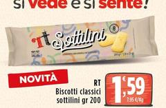 RT - Biscotti Classici Sottilini