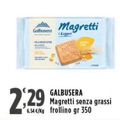 Galbusera - Magretti Senza Grassi Frollino