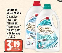 Spuma di Sciampagna - Detersivo Lavatrice Marsiglia