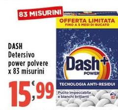 Dash - Detersivo Power Polvere