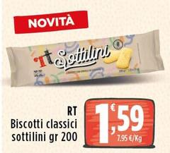 RT - Biscotti Classici Sottilini
