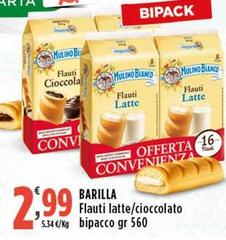Mulino Bianco - Flauti Latte