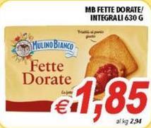 Mulino Bianco - Fette Dorate