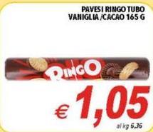 Pavesi - Ringo Tubo Vaniglia