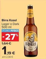 Kozel - Birra