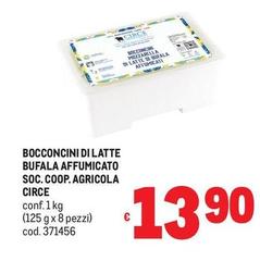 Coop - Bocconcini Di Latte Bufala Affumicato Soc.coop. Agricola