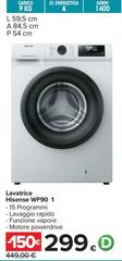 Hisense - Lavatrice WF90 1