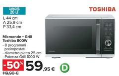 Toshiba - Microonde + Grill 80W