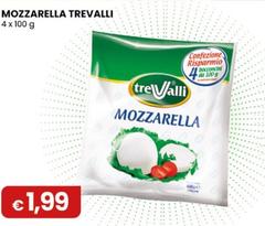 Trevalli - Mozzarella 4 X 100 G