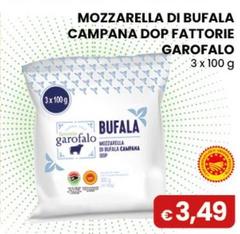 Fattorie Garofalo - Mozzarella Di Bufala Campana DOP 3 X 100 G
