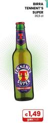 Tennent’s - Birra Super 35,5 Cl