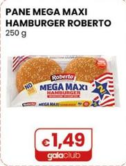 Roberto - Pane Mega Maxi Hamburger 250 G