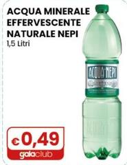 Acqua Di Nepi - Acqua Minerale Effervescente Naturale 1,5 Litri