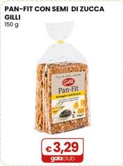 Gilli - Pan-Fit Con Semi  Di Zucca 150 G