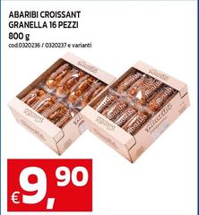 Abaribi -  Croissant Granella 16 Pezzi