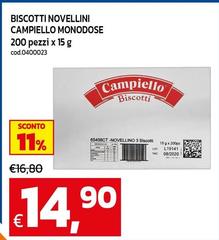 Campiello - Biscotti Novellini  Monodose