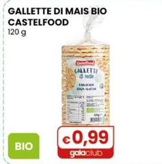 Castelfood - Gallette Di Mais Bio 120 G