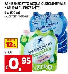 San Benedetto - Acqua Oligominerale Naturale/Frizzante