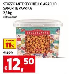 Stuzzicante Secchiello Arachidi Saporite Paprika