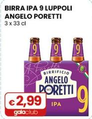 Angelo Poretti - Birra Ipa 9 Luppoli 3 X 33 Cl
