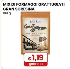 Gran Soresina - Mix Di Formaggi Grattugiati 100 G