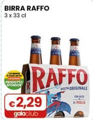 Raffo - Birra 3 X 33 Cl