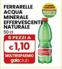 Ferrarelle -  Acqua Minerale Effervescente Naturale 50 Cl