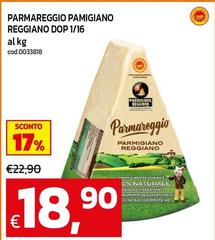 Parmigiano reggiano - Parmareggio Reggiano DOP 1/16