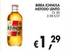 Ichnusa - Birra Metodo Lento