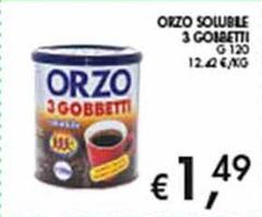 3 Gobbetti - Orzo Soluble
