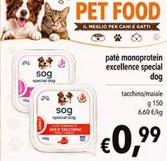 Solo - Patè Monoprotein Excellence Special Dog