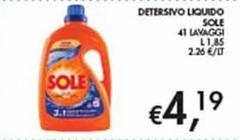 Sole - Detersivo Liquido