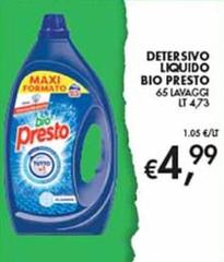 Bio Presto - Detersivo Liquido