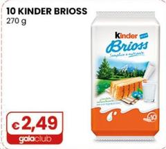 Kinder - 10 Brioss 270 G
